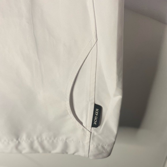 Body Glove cropped rain jacket, white, size M - Picture 5 of 8